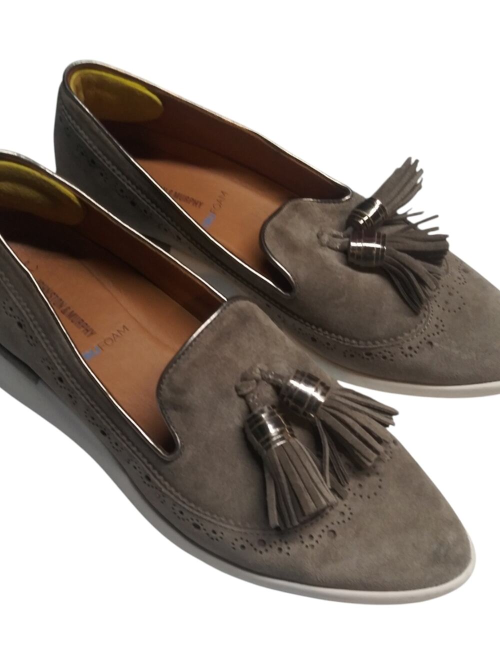 Johnston & Murphy Dakota Tassel Truform Casual Slip On Size 9M